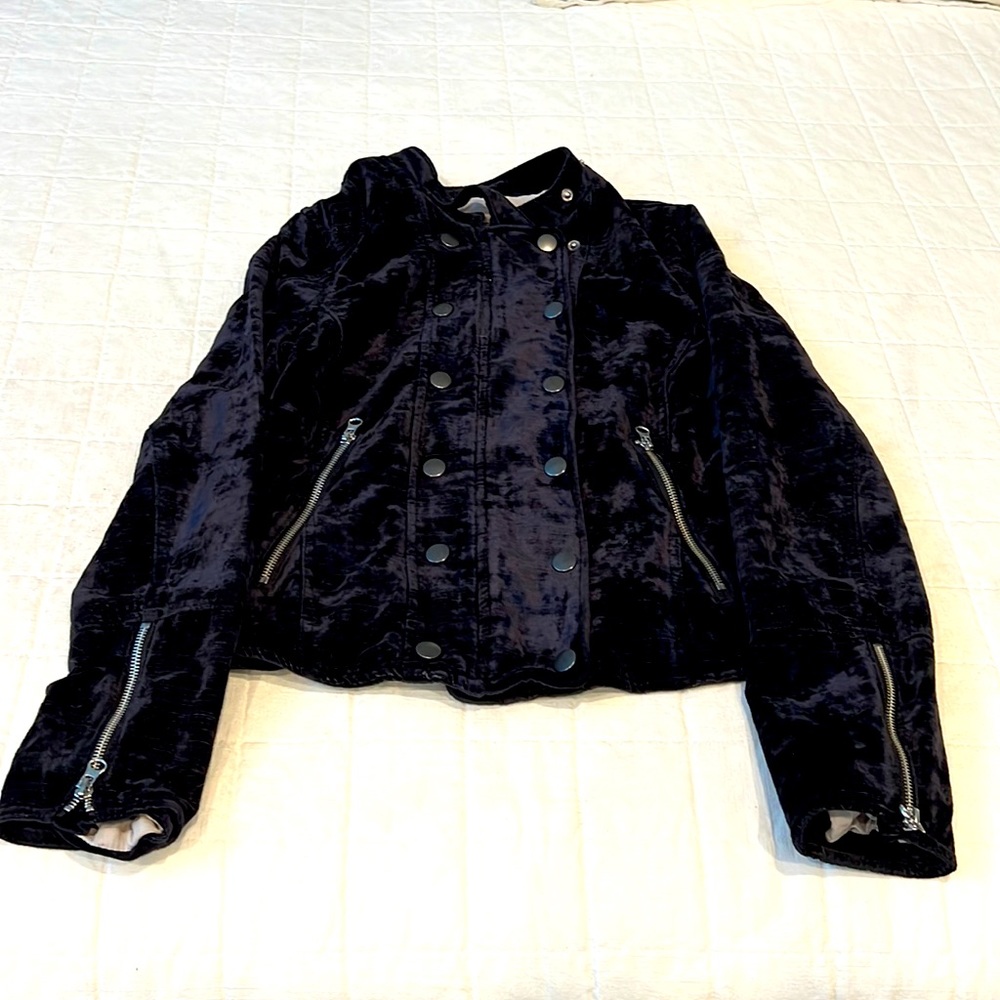 Free People Velvet Jacket